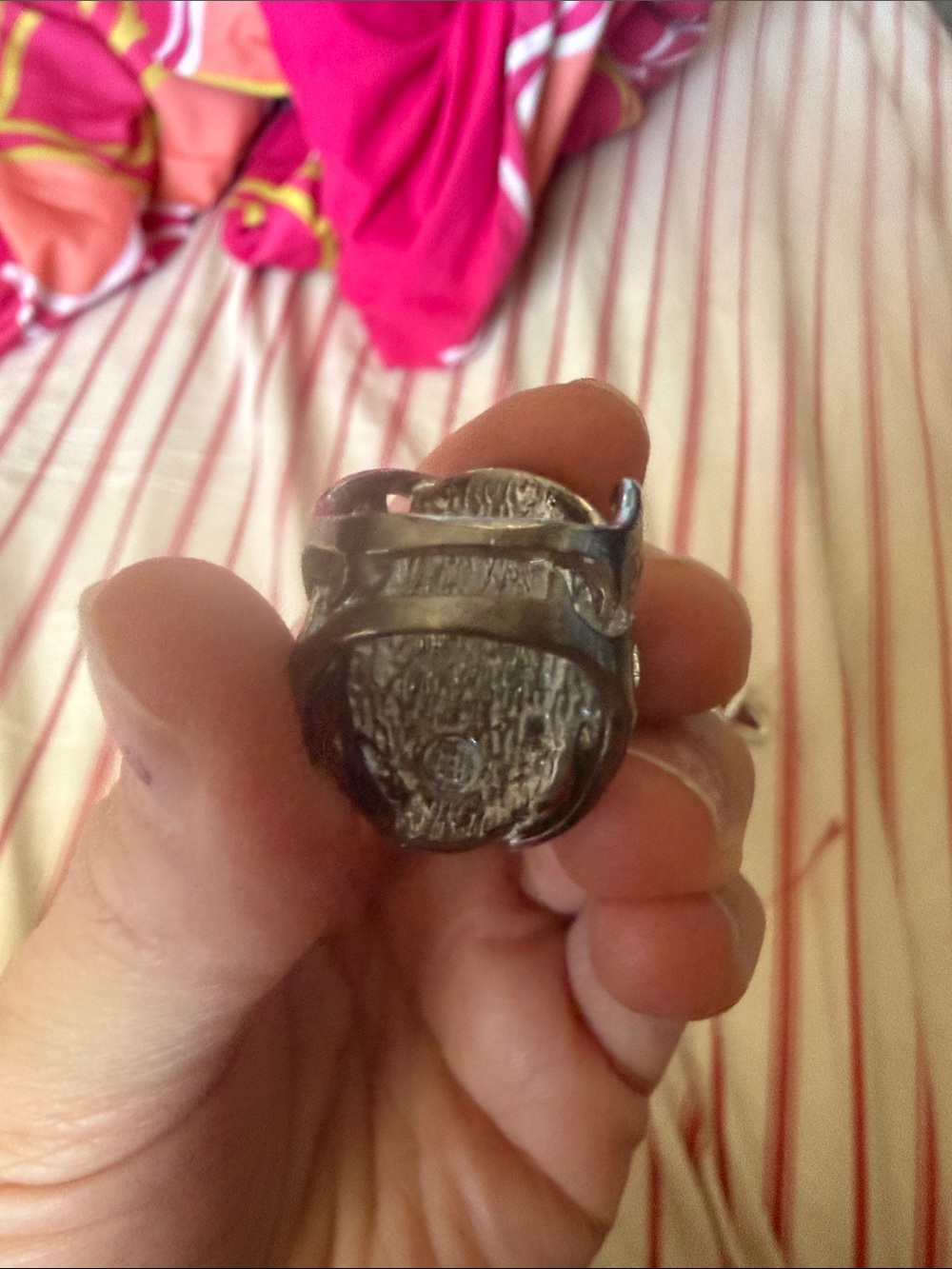 black stone ring - Picture 3 of 4